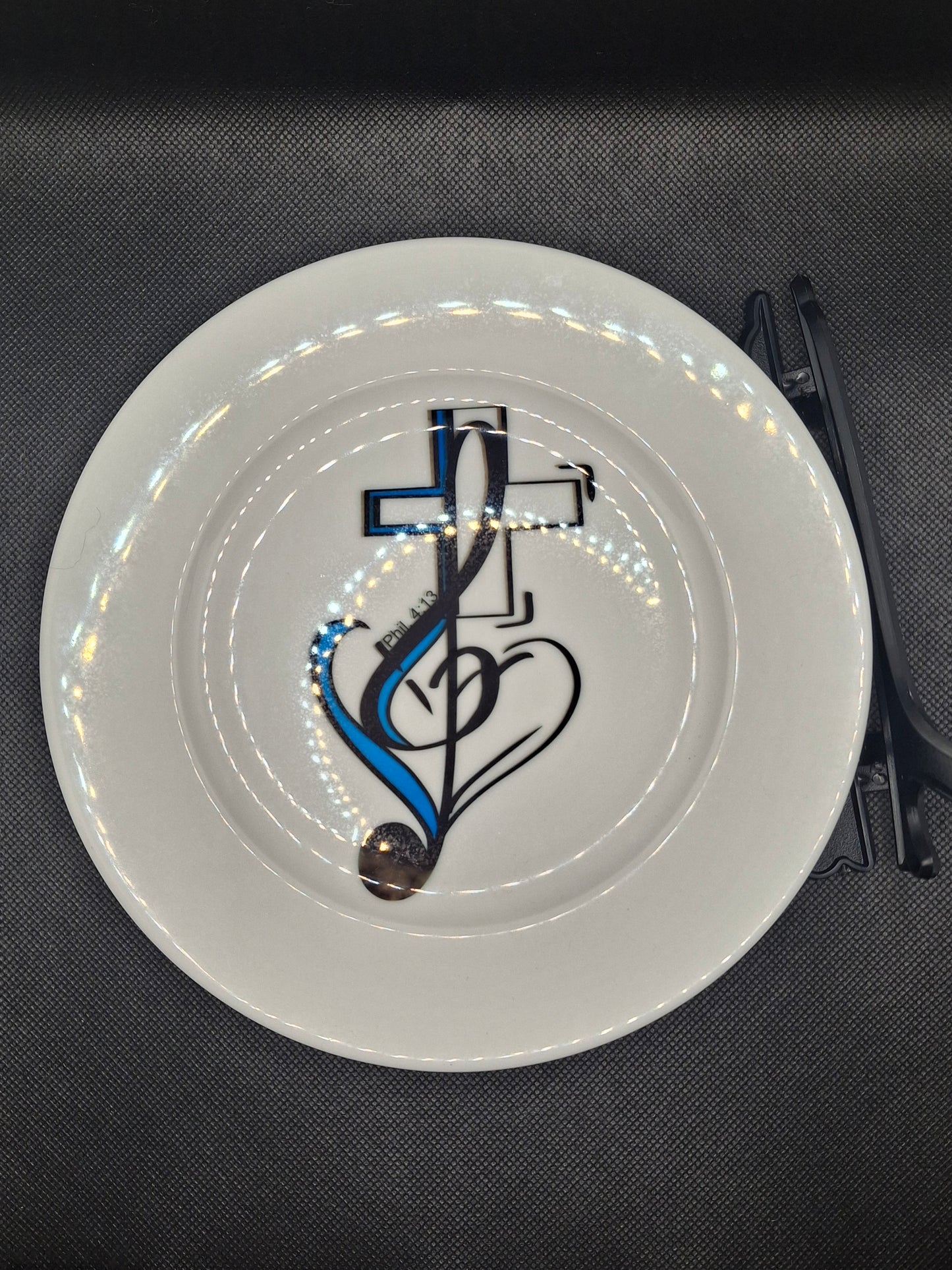 Plate with Stand