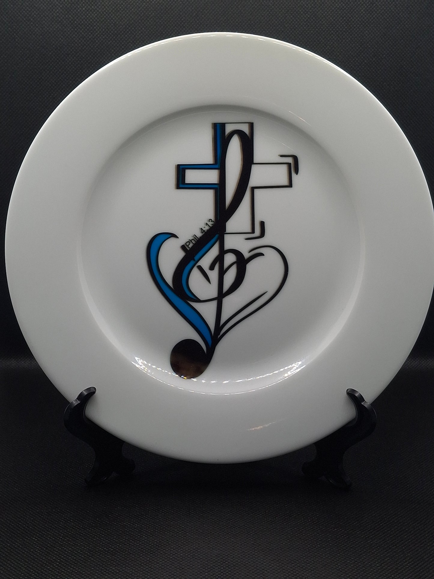Plate with Stand